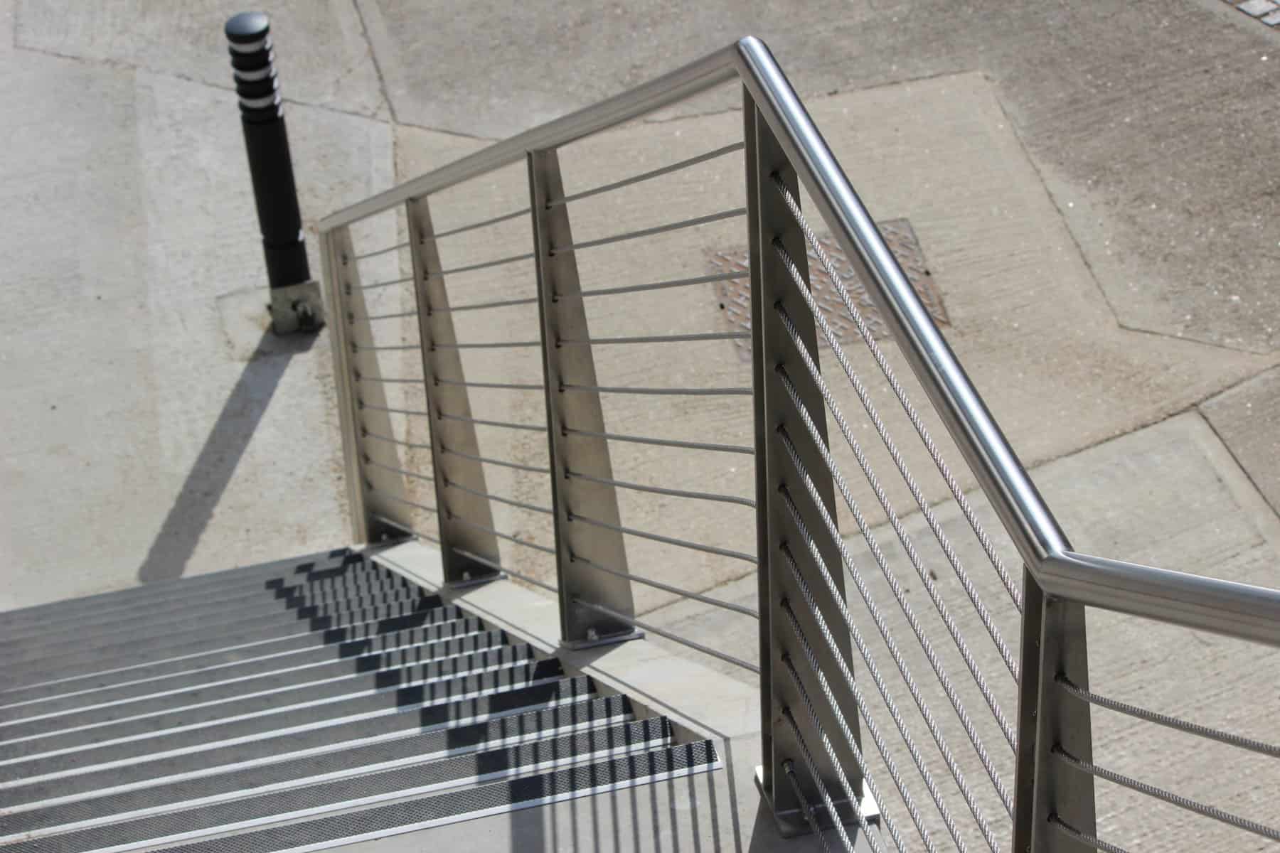 Stainless Steel Steps & Handrails Wrightfield Conveyor Systems